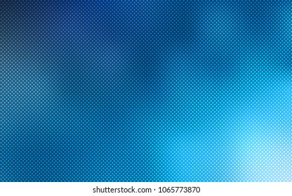 Light BLUE vector template with circles. Blurred bubbles on abstract background with colorful gradient. Pattern can be used for ads, leaflets.