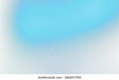 Light BLUE vector  template with circles. Beautiful colored illustration with blurred circles in nature style. The pattern can be used for beautiful websites.