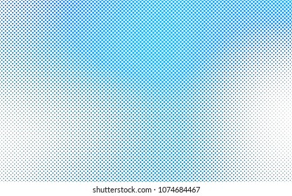 Light BLUE vector  template with circles. Blurred bubbles on abstract background with colorful gradient. Pattern can be used as texture of water, rain drops.
