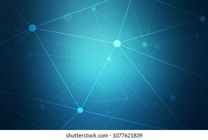 Light BLUE vector template with circles, triangles. Abstract illustration with colorful discs and triangles. Pattern can be used for beautiful websites.