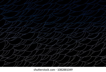 Light BLUE vector  template with circles. Modern abstract illustration with colorful water drops. The pattern can be used for aqua ad, booklets.