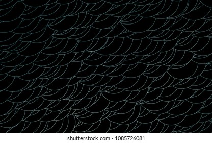 Light BLUE vector  template with circles. Blurred decorative design in abstract style with bubbles. The pattern can be used for beautiful websites.