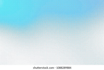 Light BLUE vector  template with circles. Modern abstract illustration with colorful water drops. Pattern can be used as texture of water, rain drops.