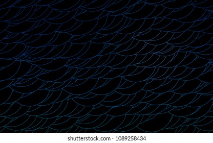 Light BLUE vector  template with circles. Blurred bubbles on abstract background with colorful gradient. The pattern can be used for ads, leaflets of liquid.