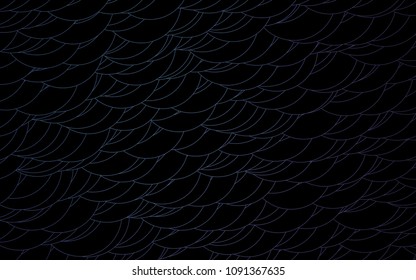 Light BLUE vector  template with circles. Glitter abstract illustration with blurred drops of rain. Completely new template for your brand book.