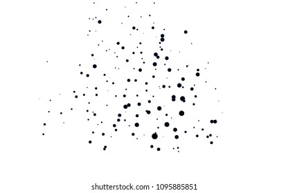 Light BLUE vector  template with circles. Beautiful colored illustration with blurred circles in nature style. The pattern can be used for beautiful websites.