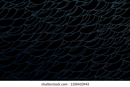 Light BLUE vector  template with circles. Beautiful colored illustration with blurred circles in nature style. The pattern can be used for beautiful websites.