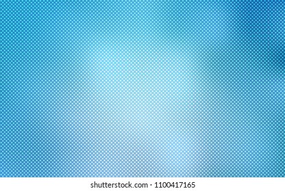 Light BLUE vector template with circles. Blurred bubbles on abstract background with colorful gradient. Beautiful design for your business advert.