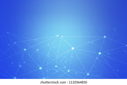 Light BLUE vector template with circles, triangles. Abstract illustration with colorful discs and triangles. New design for ad, poster, banner of your website.