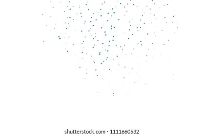 Light BLUE vector  template with circles. Modern abstract illustration with colorful water drops. Beautiful design for your business natural advert.
