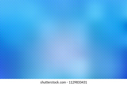 Light BLUE vector template with circles. Blurred decorative design in abstract style with bubbles. Completely new template for your brand book.