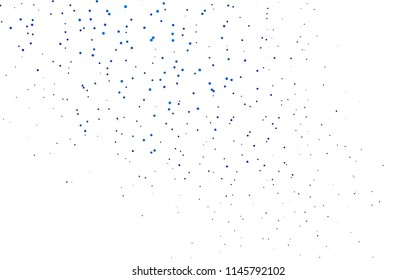 Light BLUE vector  template with circles. Modern abstract illustration with colorful water drops. The pattern can be used for beautiful websites.