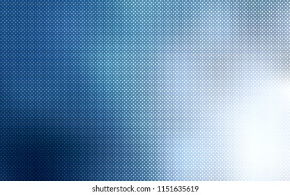 Light BLUE vector template with circles. Illustration with set of shining colorful abstract circles. Pattern can be used for ads, leaflets.