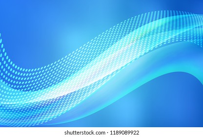 Light BLUE vector template with circles, triangles. Colorful illustration with circles and lines in futuristic style. Design for poster, banner of websites.