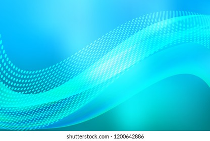 Light BLUE vector template with circles, triangles. Modern abstract colorful illustration with spheres and lines. Pattern for textures of wallpapers.