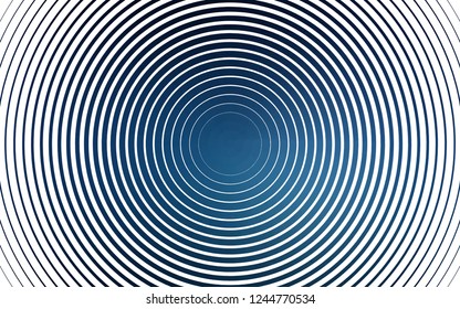 Light BLUE vector template with circles. Blurred bubbles on abstract background with colorful gradient. Pattern for ads, booklets.