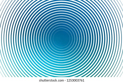 Light BLUE vector template with circles. Beautiful colored illustration with blurred circles in nature style. Template for your brand book.