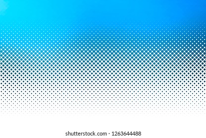 Light BLUE vector template with circles. Modern abstract illustration with colorful water drops. Pattern for ads, leaflets.