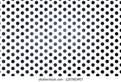 Light BLUE vector template with circles. Blurred decorative design in abstract style with bubbles. Template for your brand book.