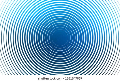 Light BLUE vector template with circles. Abstract illustration with colored bubbles in nature style. Design for business adverts.