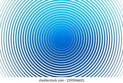 Light BLUE vector template with circles. Beautiful colored illustration with blurred circles in nature style. Pattern of water, rain drops.