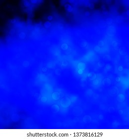 Light BLUE vector template with circles. Abstract illustration with colorful spots in nature style. Design for your commercials.