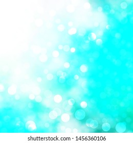 Light BLUE vector template with circles. Abstract illustration with colorful spots in nature style. New template for your brand book.