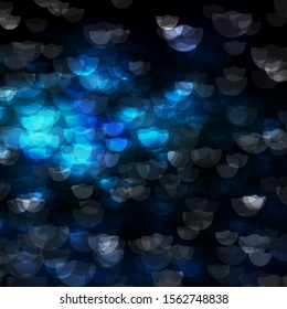 Light BLUE vector template with circles. Abstract colorful disks on simple gradient background. Pattern for booklets, leaflets.