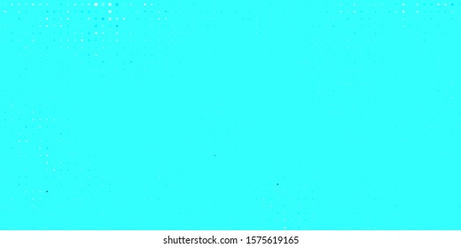 Light BLUE vector template with circles. Illustration with set of shining colorful abstract spheres. Pattern for wallpapers, curtains.