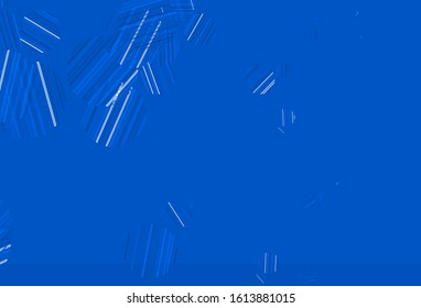 Light BLUE vector template with circles. Blurred decorative design in abstract style with bubbles. Pattern for textures of wallpapers.