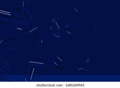 Light BLUE vector template with circles. Abstract illustration with colored bubbles in nature style. Pattern for futuristic ad, booklets.