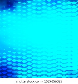 Light BLUE vector template with circular shapes. Abstract gradient illustration. Modern template for your landing page.