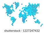 Light BLUE vector template with crystals, rectangles. Abstract gradient illustration with rectangles. Smart design for your business advert.