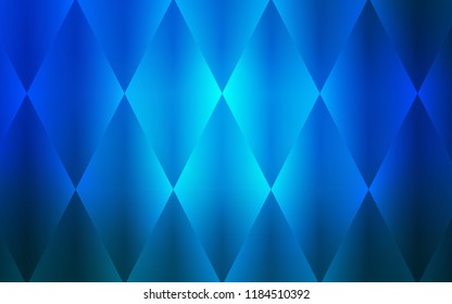 Light BLUE vector template with crystals, rectangles. Modern abstract illustration with colorful rectangles. Smart design for your business advert.