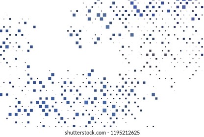 Light BLUE vector template with crystals, rectangles. Illustration with set of colorful rectangles. Modern template for your landing page.