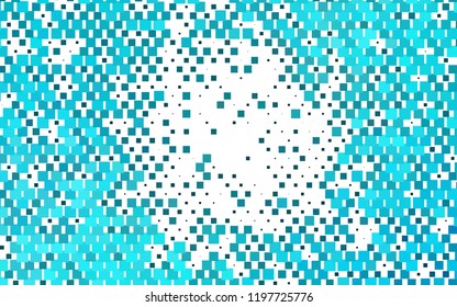 Light BLUE vector template with crystals, rectangles. Illustration with set of colorful rectangles. Modern template for your landing page.