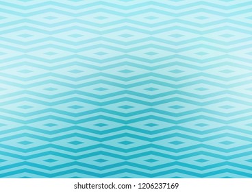Light BLUE vector template with crystals, triangles. Illustration with set of colorful triangles. Template for wallpapers.