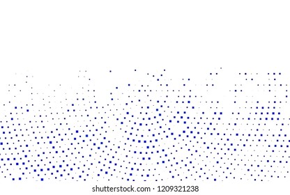 Light BLUE vector template with crystals, rectangles. Modern abstract illustration with colorful rectangles. Best design for your ad, poster, banner.