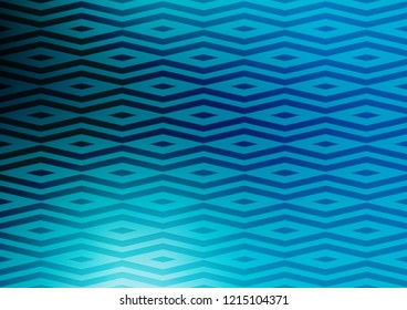 Light BLUE vector template with crystals, triangles. Decorative design in abstract style with triangles. Template for wallpapers.