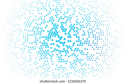 Light BLUE vector template with crystals, rectangles. Modern abstract illustration with colorful rectangles. Modern template for your landing page.