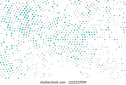 Light BLUE vector template with crystals, rectangles. Illustration with set of colorful rectangles. Modern template for your landing page.