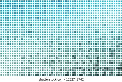 Light BLUE vector template with crystals, rectangles. Glitter abstract illustration with rectangular shapes. The template can be used as a background.