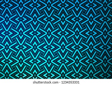 Light BLUE vector template with crystals, triangles. Beautiful illustration with triangles in nature style. Pattern can be used for websites.