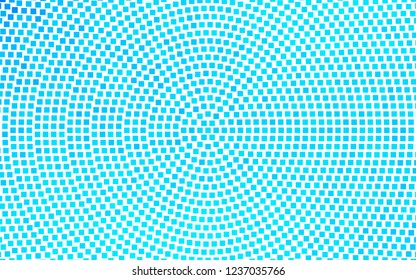 Light BLUE vector template with crystals, rectangles. Glitter abstract illustration with rectangular shapes. Best design for your ad, poster, banner.