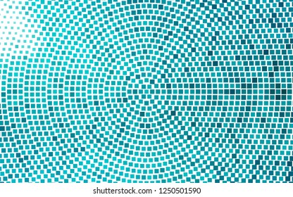 Light BLUE vector template with crystals, rectangles. Beautiful illustration with rectangles and squares. Pattern for busines ad, booklets, leaflets