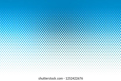 Light BLUE vector template with crystals, rectangles. Abstract gradient illustration with rectangles. Pattern can be used for websites.