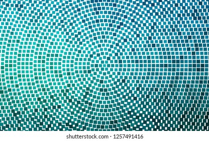 Light BLUE vector template with crystals, rectangles. Beautiful illustration with rectangles and squares. Pattern can be used for websites.