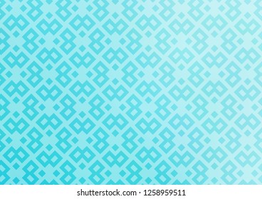 Light BLUE vector template with crystals, rectangles. Abstract gradient illustration with rectangles. Pattern for busines ad, booklets, leaflets