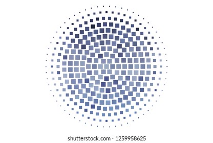 Light BLUE vector template with crystals, rectangles. Beautiful illustration with rectangles and squares. Modern template for your landing page.