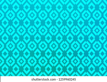 Light BLUE vector template with crystals, rectangles. Glitter abstract illustration with rectangular shapes. Smart design for your business advert.